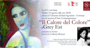 Arriva in Toscana la pittrice latinoamericana "Grey Est"